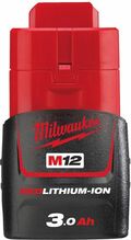 Aku Milwaukee M12 B3, 12V, 3.0Ah