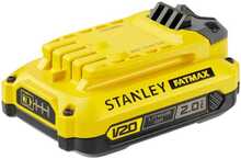 Aku Stanley Fatmax V20 SFMCB202-XJ, 18V, 2.0Ah, Li-ion