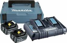 Makita elektritööriistade aku komplekt Makita Source Kit 18V 5Ah (197629-2)