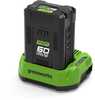 Greenworks aku ja laadija komplekt GSK60B2, 60V, 2.0Ah, Li-ion