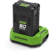Greenworks aku ja laadija komplekt GSK60B2, 60V, 2.0Ah, Li-ion