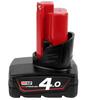 Aku Milwaukee M12 B4, 12V, 4.0Ah, Li-ion