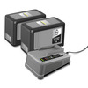 Akukomplekt Karcher Power+ 36 V 2x7,5 Ah koos kiirlaadijaga, mudel 2.445-070.0