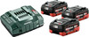 Metabo akude komplekt 685074000, 18V, 3x5.5Ah, LIHD + ASC 145 laadija