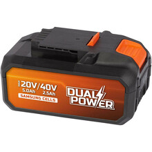 Aku PowerPlus DualPower POWDP9037, 20-40V, 5.0Ah, Li-ion