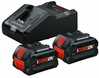 Bosch akude ja laadija komplekt ProCORE18V+ 2x8.0Ah + GAL 18V-160, 1600A02X03