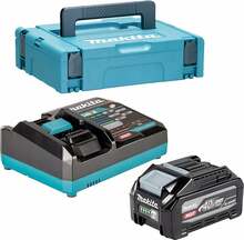 Makita toiteallika komplekt 40V 1x4.0Ah XGT BL4040Fx1+DC40RA, mudel 1915D9-2