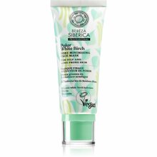 Natura Siberica Polar White Birch poore vähendav näomask, 100 ml