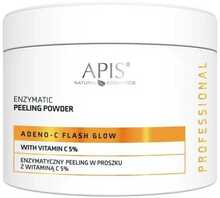 Ensümaatiline koorimispulber Apis Adeno-C Flash Glow Vitamin C 5 proc., 150 g