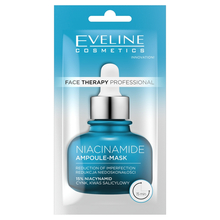 Näomask Eveline Face Therapy Niacinamide Ampoule, segale/rasusele nahale, 8 ml