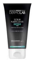 Näokoorija Deborah Dermolab Purifying Detox aktiivsöega, 150 ml