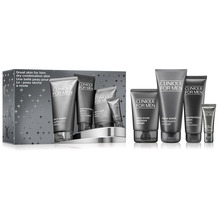 Näohoolduskomplekt meestele Clinique Great Skin Essentials for Men, 1 tk (näopuhastusgeel 200 ml, näokoorija 100 ml, vananemisvastane silmakreem 15 ml, niisutav emulsioon 100 ml)