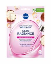 Näomask Nivea Skin Radiance Serum Infused Sheet Mask, 1 tk