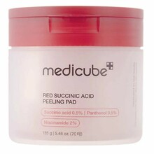 Näopuhastuspadjad Medicube Red Succinic Acid Peeling Pad, 70 tk, 155 g