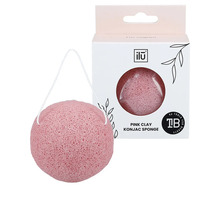 Konjac näopuhastussvamm Ilū by Tools Pink Clay