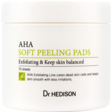Näokoorimispadjad Dr. Hedison AHA Soft Peeling Pads, 70 tk