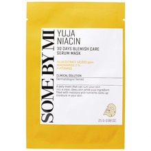 Näomask Some By Mi Yuja Niacin Blemish Care Serum Mask, 25 g