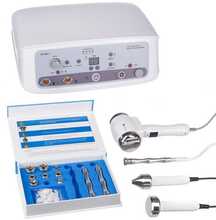 Kosmeetiline aparaat Beauty System BR-1891, 3in1 mikrodermabrasioon, kuum-külm, sonoforees, hall