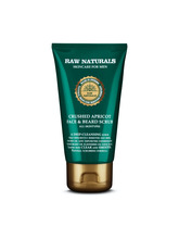 Näo- ja habemekoorija Raw Naturals Apricot, 75 ml
