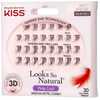 Kunstripsmete tutid Kiss Trio Lash 3D, 30 tk