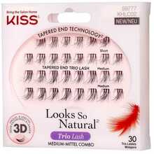 Kunstripsmete tutid Kiss Trio Lash 3D, 30 tk