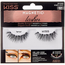Magnetilised ripsmed Kiss My Face Magnetic Lashes Double Strength, 02 Tempt, mustad