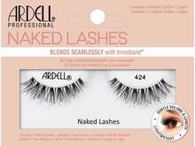 Kunstripsmed Ardell Naked 424, must, 1 paar