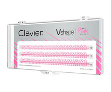 Kunstripsmete tutid Clavier Vshape, Pink