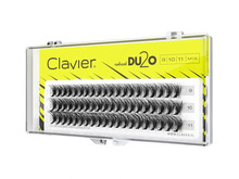 Kunstripsmed tutid Clavier DU2O Double Volume MIX, 9-11 mm, mustad