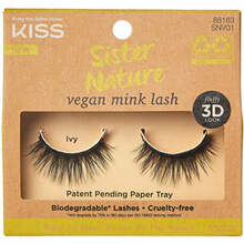 Kunstripsmed KISS Sister Nature Vegan Mink, Ivy, 1 tk