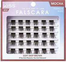 Kunstripsmed Kiss My Face Falscara Multi Wisps, Mocha, 24 tk