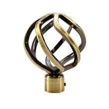 Kardinapuu ots Domoletti Azur, 16 mm, kuldne, 2 tk