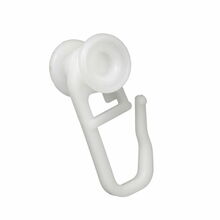 Kardinakonksud Domoletti, plastmass, valge, 30 tk