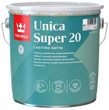 Lakk Tikkurila Unica Super 20, poolmatt, 2,7 l