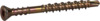 Põrandakruvid Essve Golv 3,9 x 42 mm, R1, kollane, 250 tk