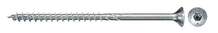 Puidukruvid Fischer TORX 6,0 x 60 mm, valge tsink, 100 tk