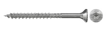 Puidukruvi Fischer FPF-ST P, 5,0 x 80 mm, A2 roostevaba teras, TX20, 100 tk