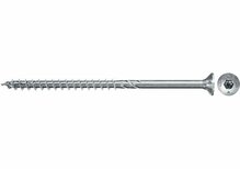 Puidukruvid Fischer FPF II CTF, 3,5 x 30 mm, valge tsink, TORX, 300 tk