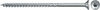 Puidukruvid Fischer Power-Fast II FPF II CTF, 4,0 x 50 mm, valge, 500 tk