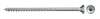 Puidukruvid Fischer TORX 5,0 x 120 mm, valge tsink, 100 tk