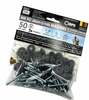 Puidukruvi Baltic Plastic Solutions MK PC Diamonds 5 x 50 mm, hall, 50 tk