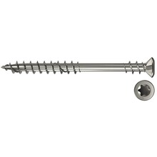 Terasest puidukruvid Fischer FPF-ST A2, 5,5 x 80 mm, hõbe, 200 tk