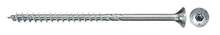 Puidukruvid Fischer TORX 3,5 x 40 mm, valge tsink, 200 tk