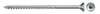 Puidukruvid Fischer TORX 6,0 x 80 mm, valge tsink, 100 tk