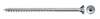 Puidukruvid Fischer FPF II CTF, 5,0 x 70 mm, valge tsink, TORX, 100 tk
