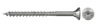 Puidukruvi Fischer FPF-ST P, 5,0 x 45 mm, A2 roostevaba teras, TX20, 200 tk