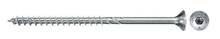Puidukruvid Fischer TORX 6,0 x 140 mm, valge tsink, 100 tk