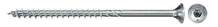 Puidukruvid Fischer FPF II CTP, 6,0 x 160 mm, valge tsink, TORX, 100 tk