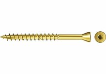 Puidukruvid Fischer FTF-ST YZP, 3,5 x 35 mm, kuldne, 200 tk