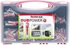 Tüüblite komplekt Fischer DuoPower Redbox, 280 tk